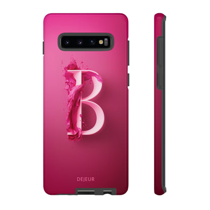 B Hot Pink Splash - Samsung Galaxy Tough Case