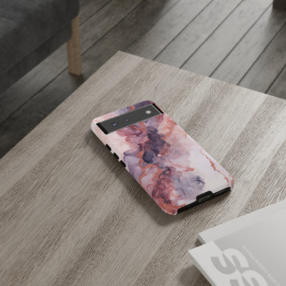 Royal Purple Marble - Google Pixel Tough Case