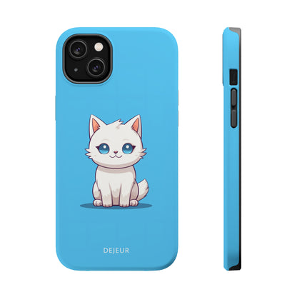 Little Blue Eyed Cat - iPhone MagSafe Tough Case