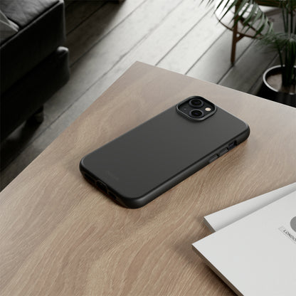 Pure Black - iPhone Tough Case