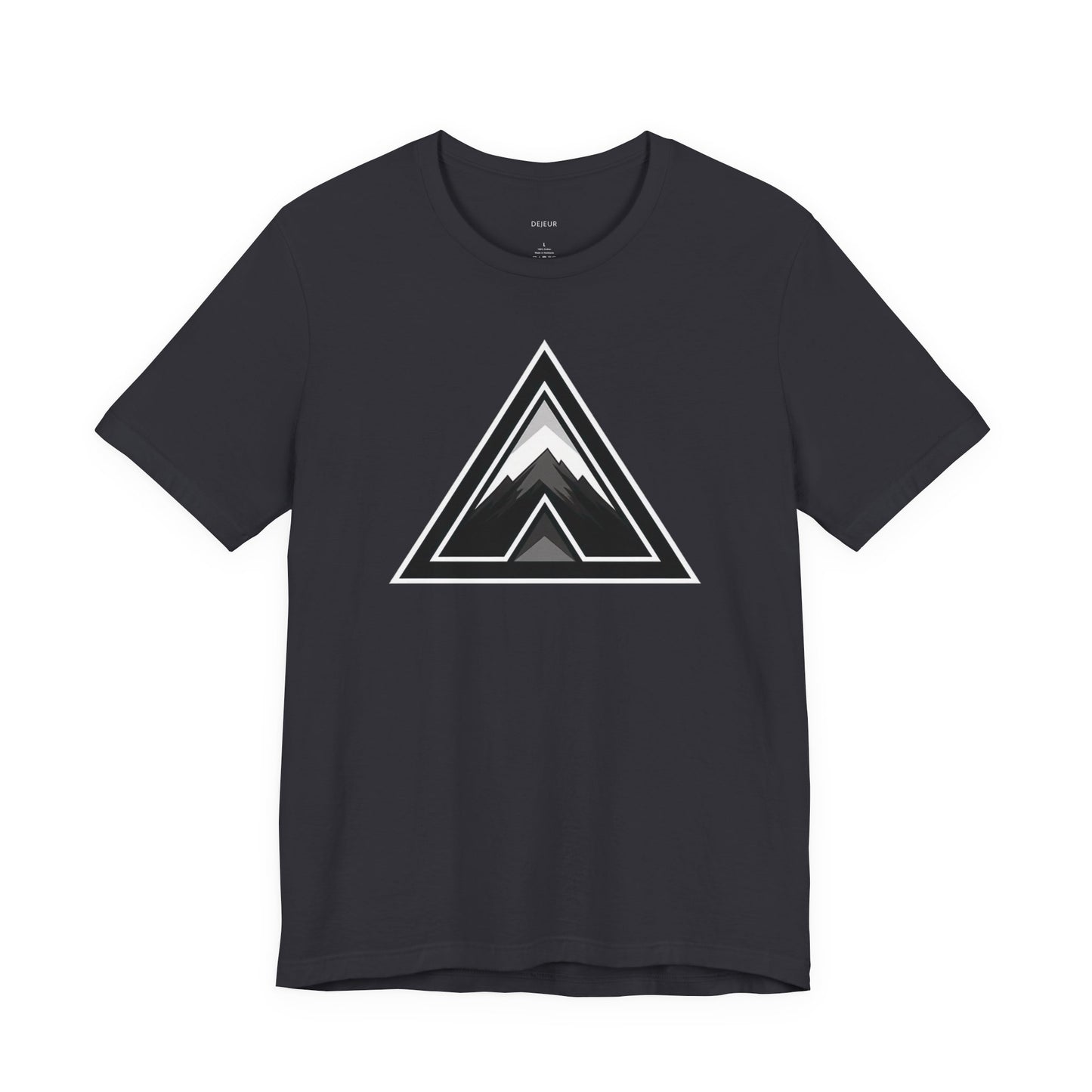 Abstract Triangular Mountain Range Silhouette - Men's T-Shirt