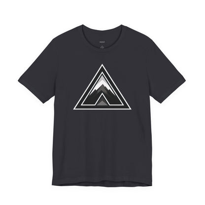 Abstract Triangular Mountain Range Silhouette - Men's T-Shirt