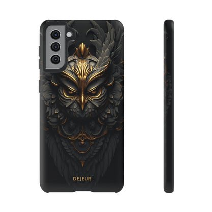 Golden Dark Owl - Samsung Galaxy Tough Case