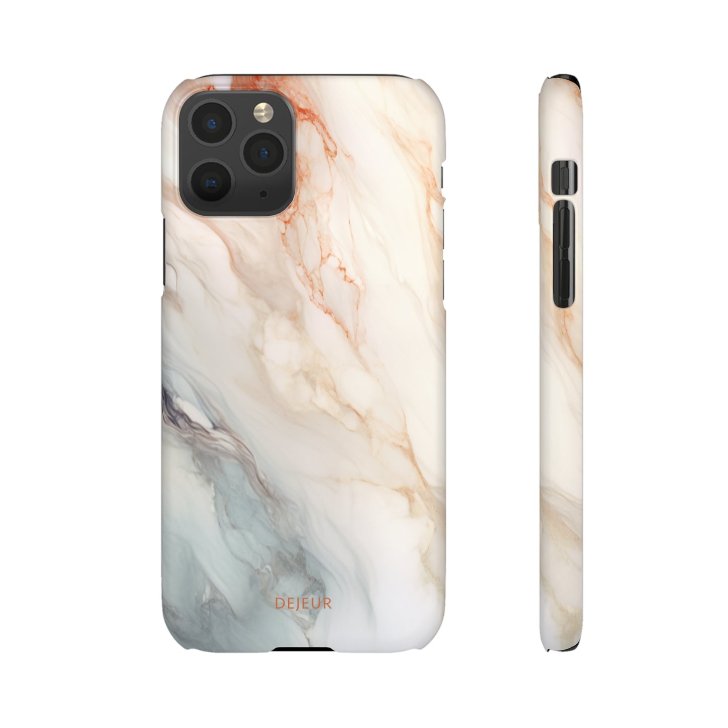 Ash Sandstone Marble - iPhone Snap Case