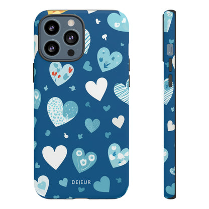 Love Hearts Yonder - iPhone Tough Case