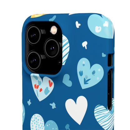 Love Hearts Yonder - iPhone Snap Case