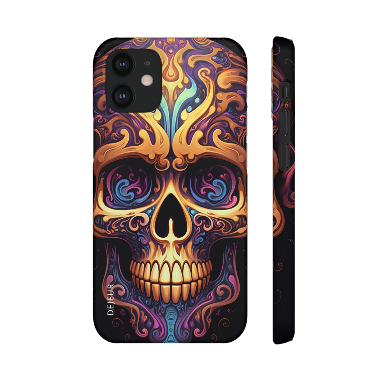 Paisley Skull - iPhone Snap Case