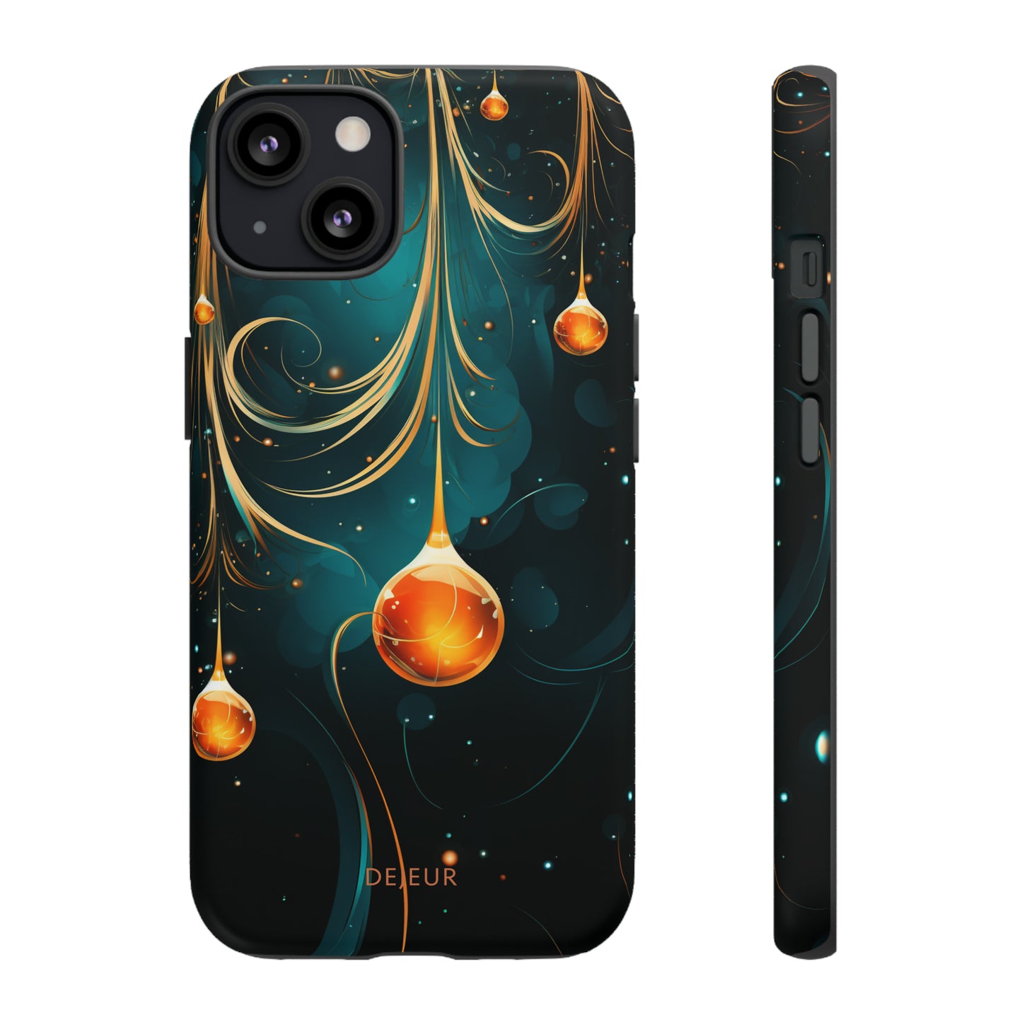 Classic Christmas Baubles - iPhone Tough Case