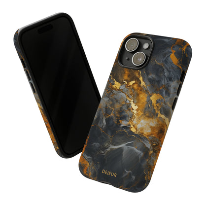 Platinum Gold Marble - iPhone Tough Case