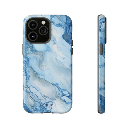 Sky Blue Marble - iPhone Tough Case