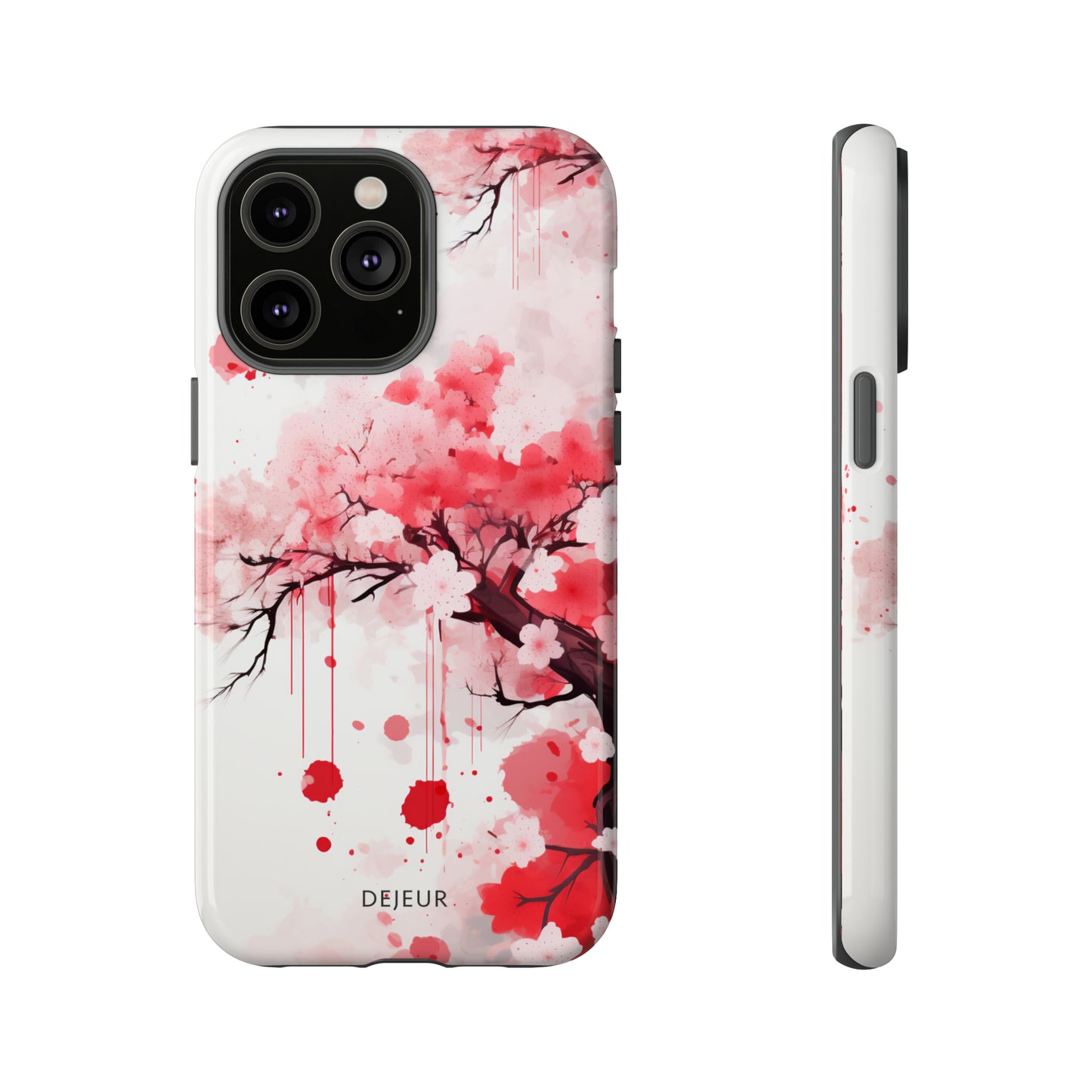 Cherry Blossom Painting - iPhone Tough Case