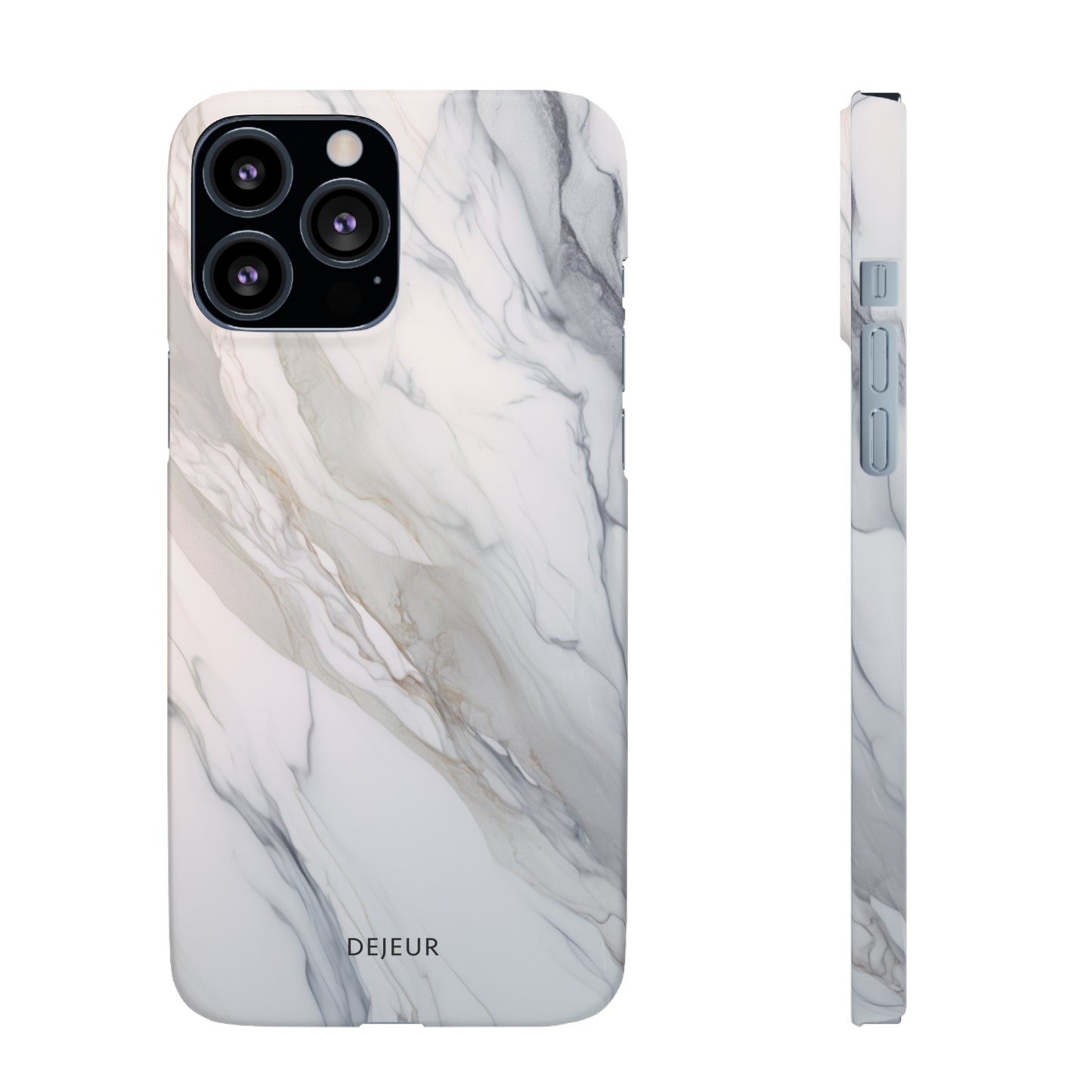 Light Cloud Marble - iPhone Snap Case