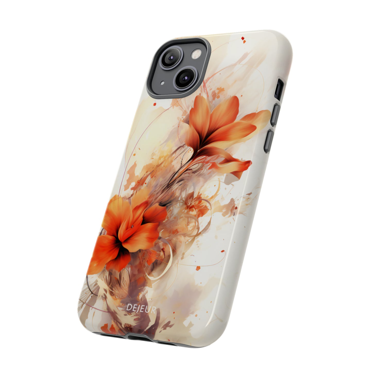 Classic Floral Beige - iPhone Tough Case