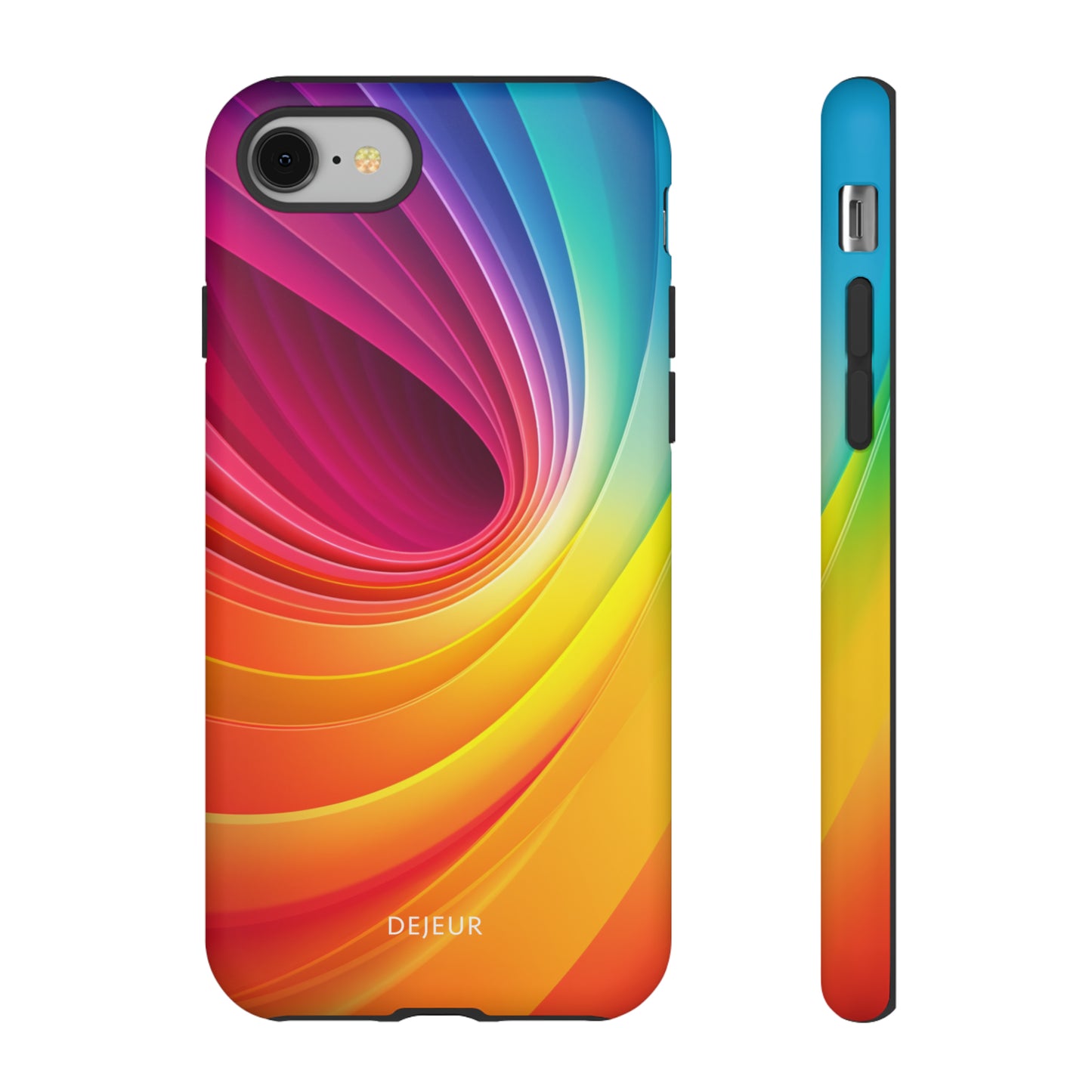 Rainbow Swirl - iPhone Tough Case