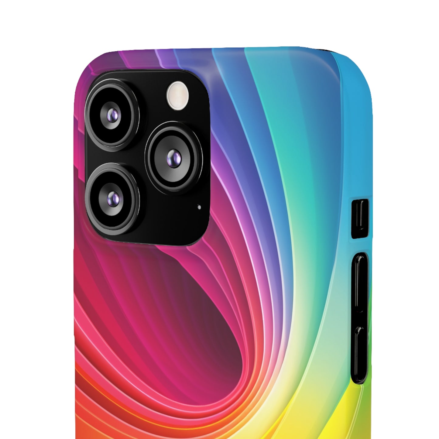 Rainbow Swirl - iPhone Snap Case