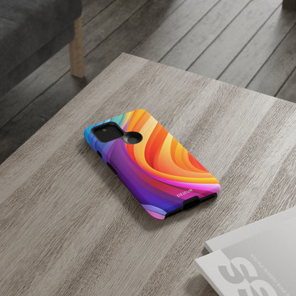 Rainbow Waves - Google Pixel Tough Case