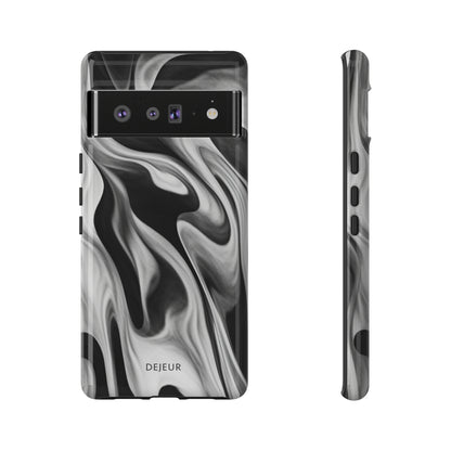 Misty Waves Monochrome - Google Pixel Tough Case