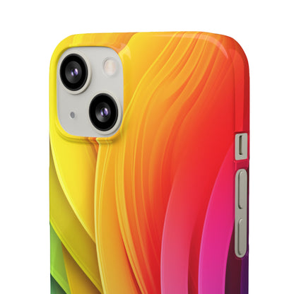 Rainbow Layers - iPhone Snap Case