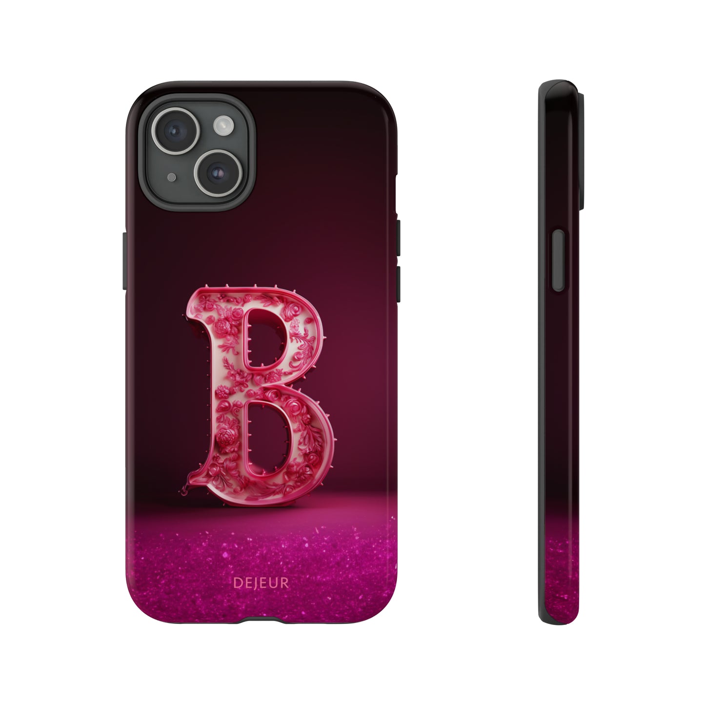 B Pink Roses - iPhone Tough Case