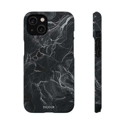 Dark Marble - iPhone Snap Case