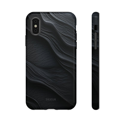 Charcoal Ripples - iPhone Tough Case