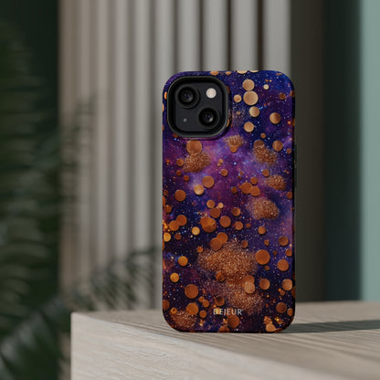 Cosmic Glitter Circles - iPhone MagSafe Tough Case