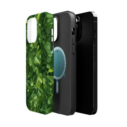 Modern Camo Green - iPhone MagSafe Tough Case