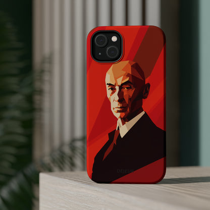 Oppenheimer Minimalist Portrait - iPhone MagSafe Tough Case