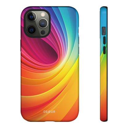 Rainbow Swirl - iPhone Tough Case