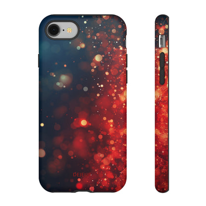 Midnight Red Shimmer - iPhone Tough Case