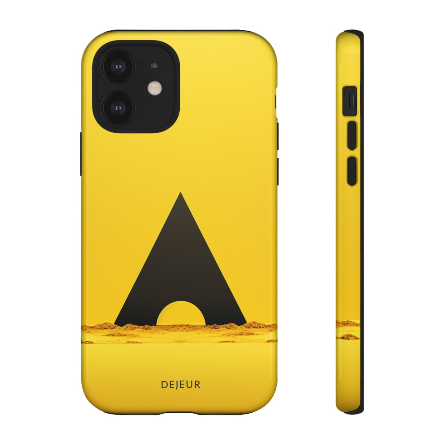 Sun Triangle Yellow - iPhone Tough Case