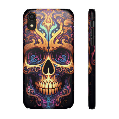 Paisley Skull - iPhone Snap Case