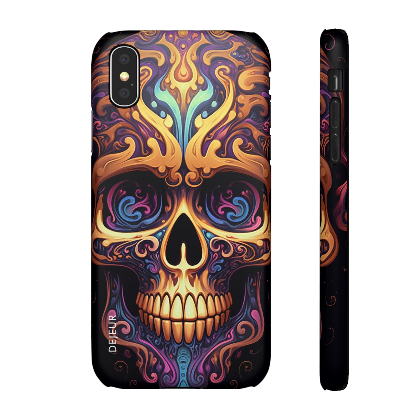 Paisley Skull - iPhone Snap Case