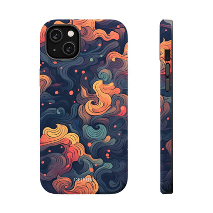 Fox Tail Swirls - iPhone MagSafe Tough Case