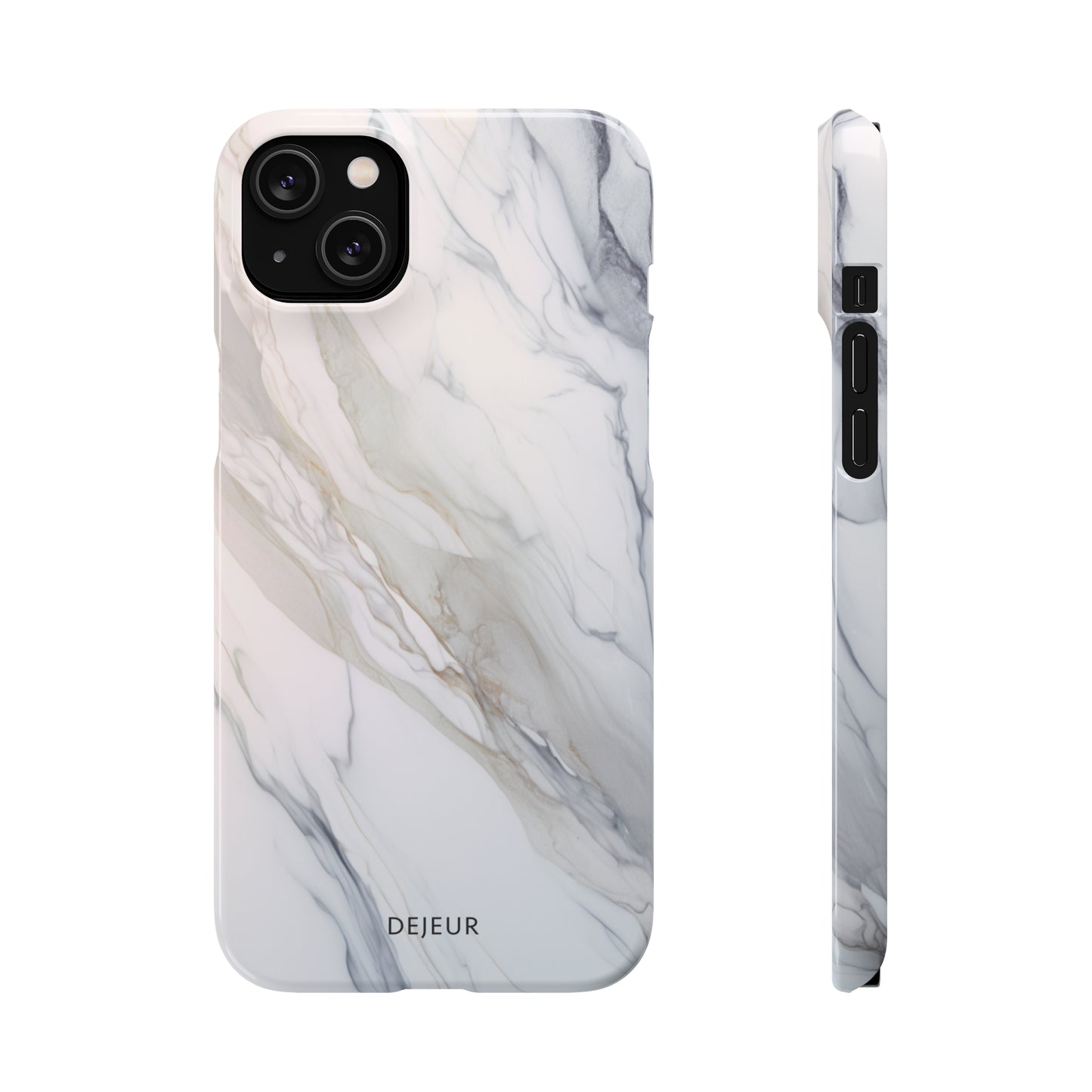 Light Cloud Marble - iPhone Snap Case