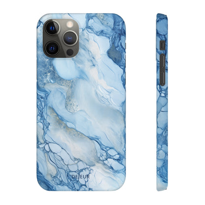 Sky Blue Marble - iPhone Snap Case