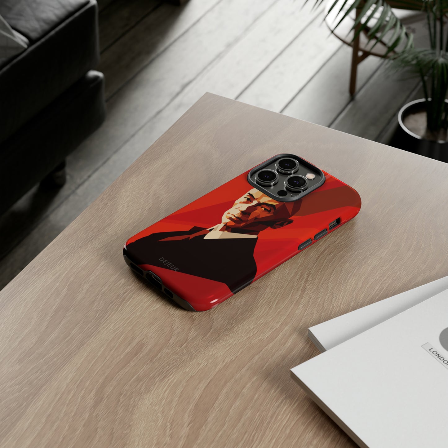 Oppenheimer Minimalist Portrait - iPhone Tough Case