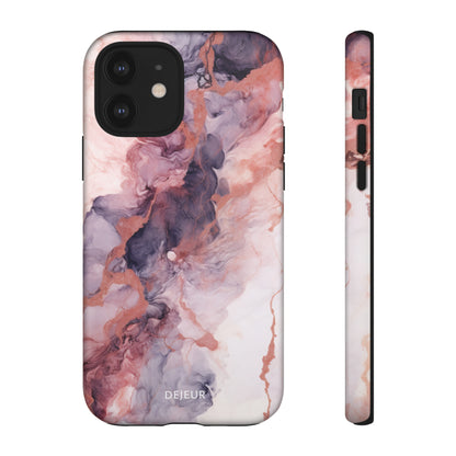 Royal Purple Marble - iPhone Tough Case