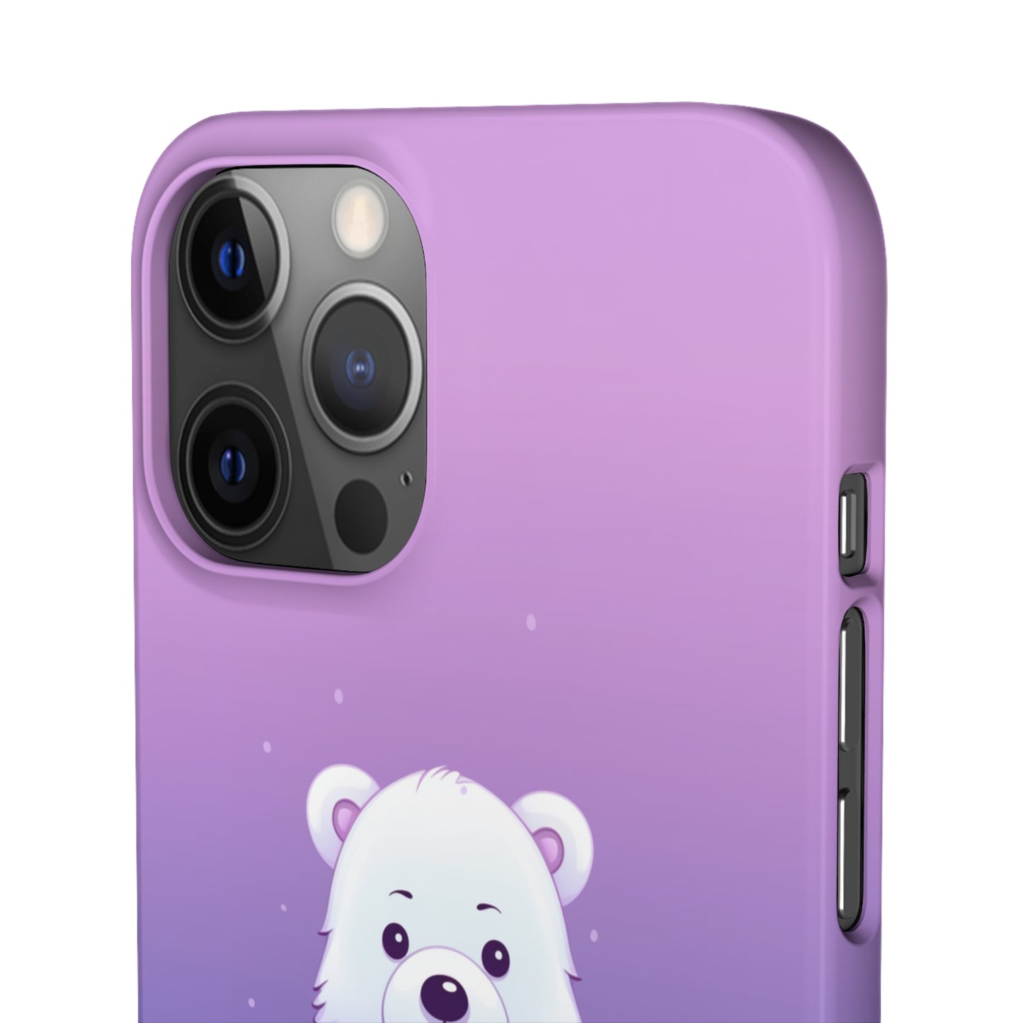 Violet Bear - iPhone Snap Case