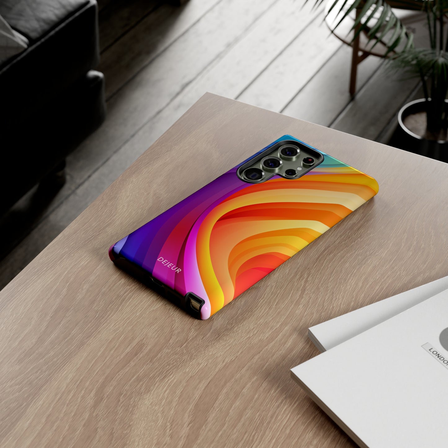 Rainbow Waves - Samsung Galaxy Tough Case