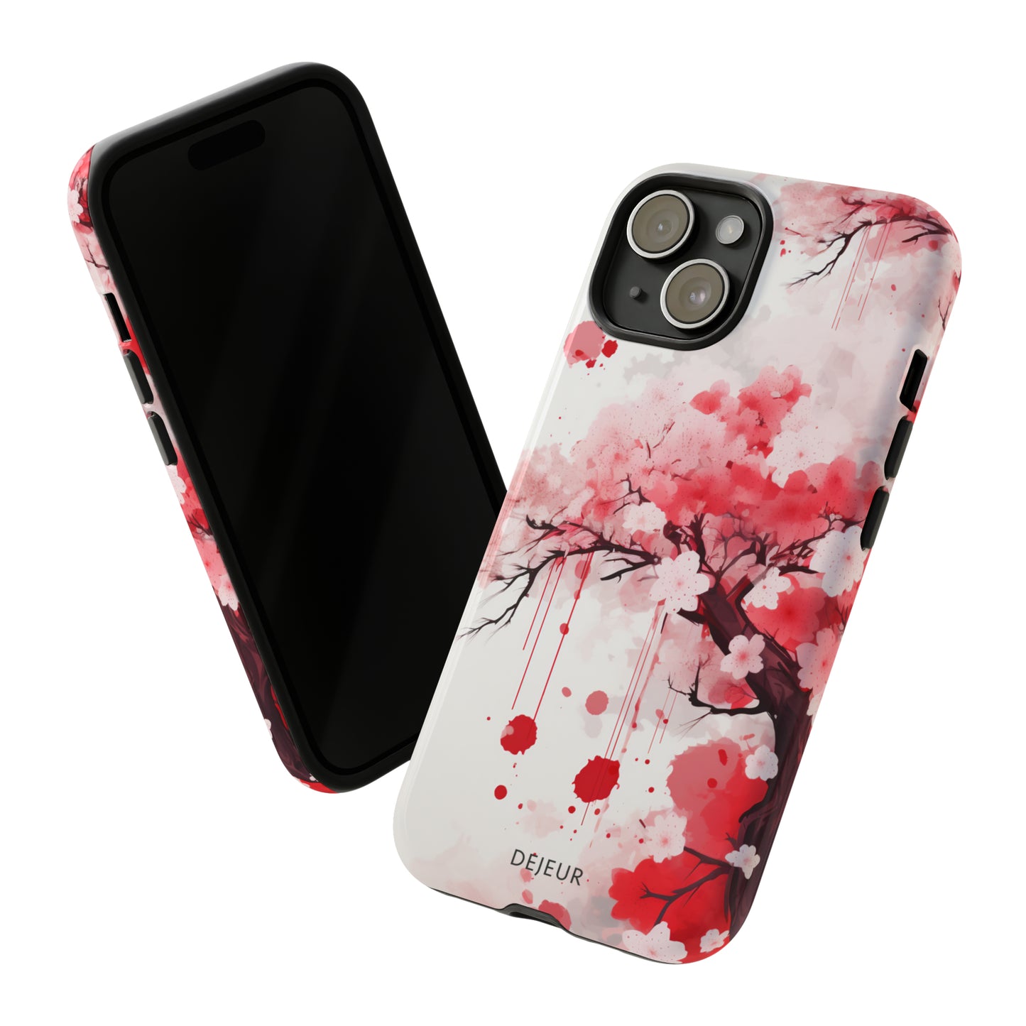 Cherry Blossom Painting - iPhone Tough Case