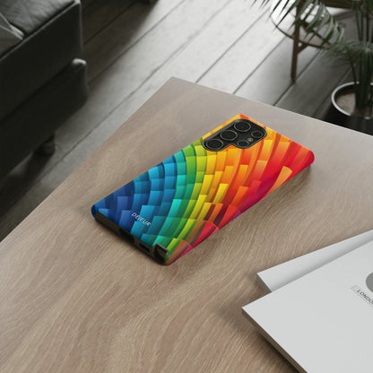 Rainbow Bars - Samsung Galaxy Tough Case