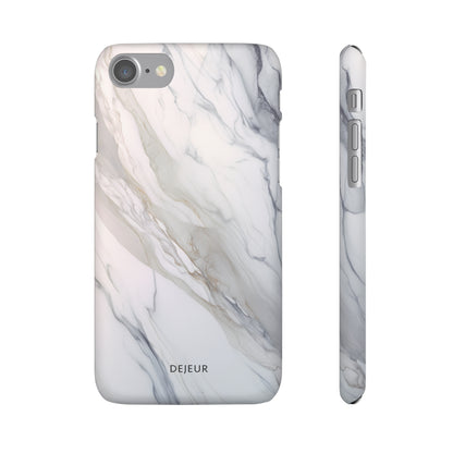 Light Cloud Marble - iPhone Snap Case