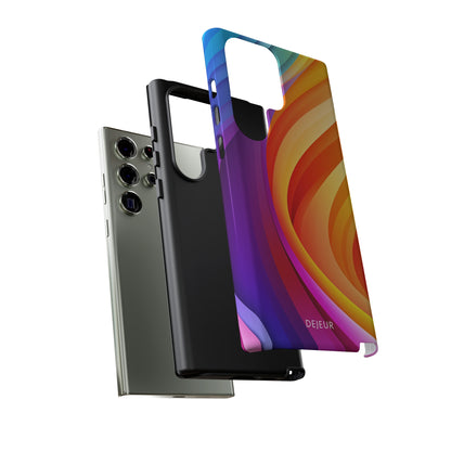 Rainbow Waves - Samsung Galaxy Tough Case