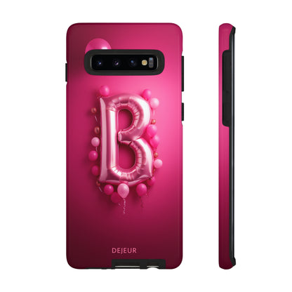 B Magenta Pink Balloons - Samsung Galaxy Tough Case