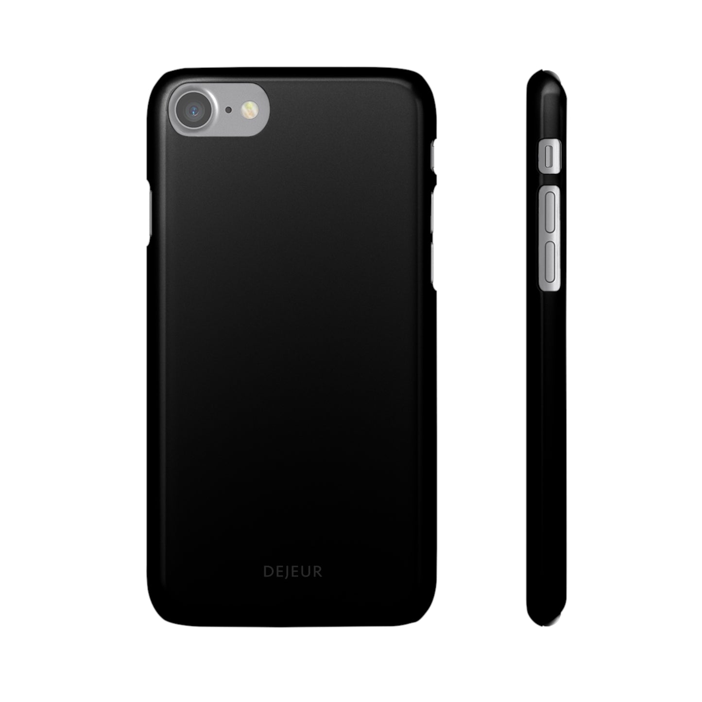 Pure Black - iPhone Snap Case