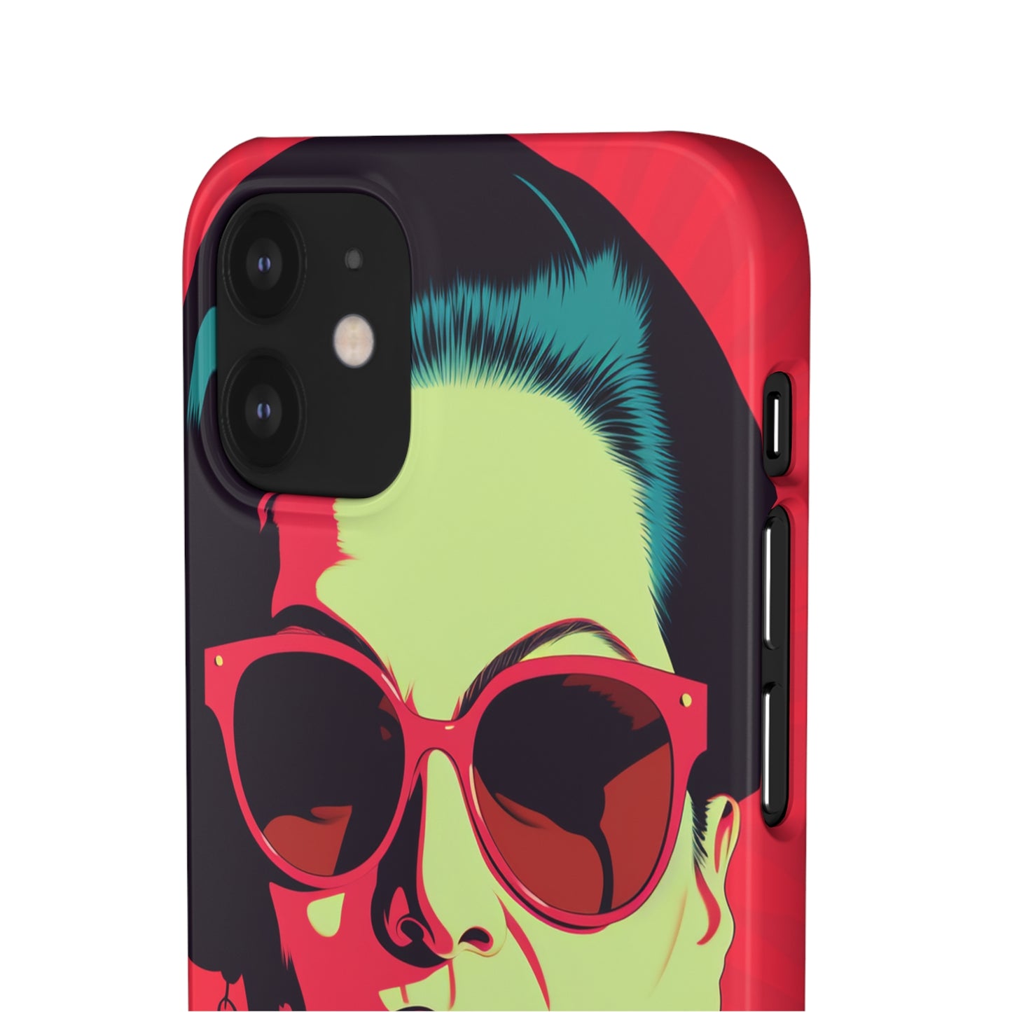 Umm Kulthum Red - iPhone Snap Case