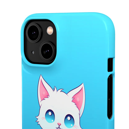 Blue Eyed Cutey Cat - iPhone Snap Case