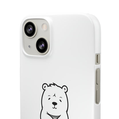 Friendly bear - iPhone Snap Case