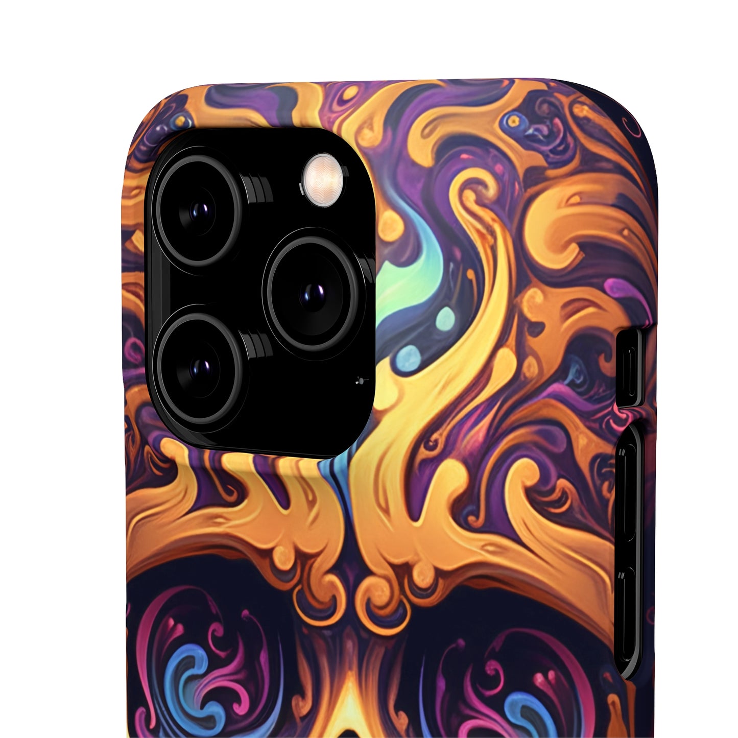 Paisley Skull - iPhone Snap Case